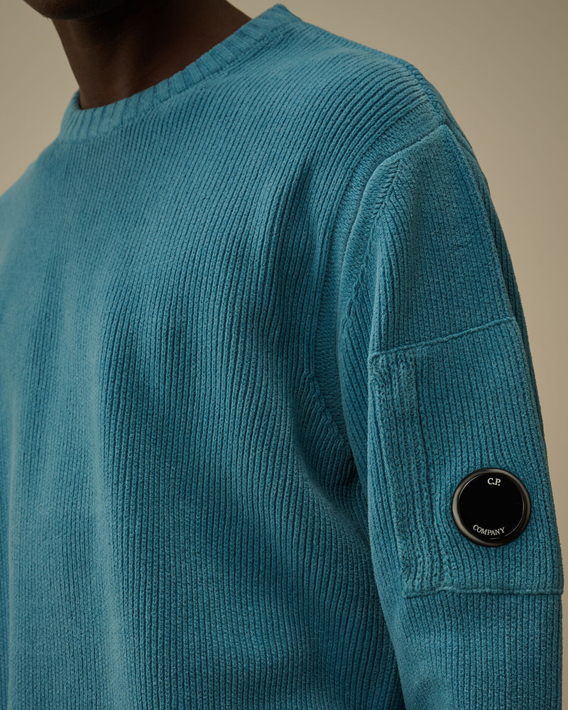 Cotton Chenille Crewneck Sweater 5