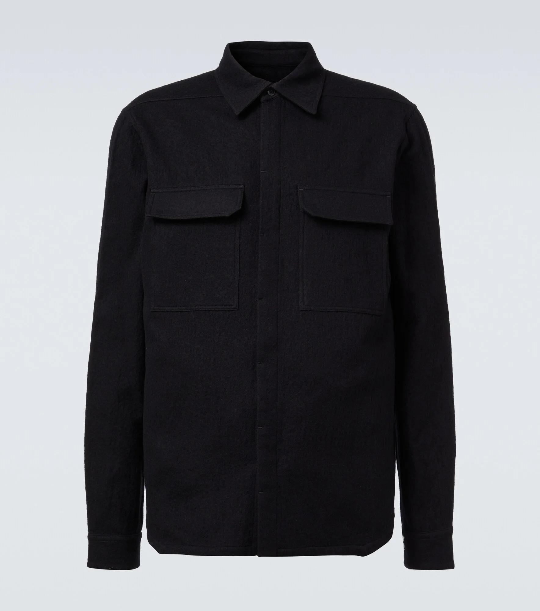Work cotton and wool flannel shirt - 1