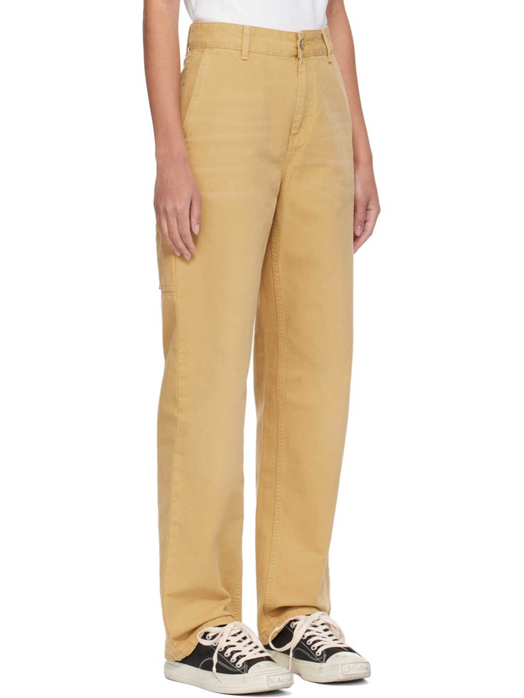 Beige Pierce Trousers - 2