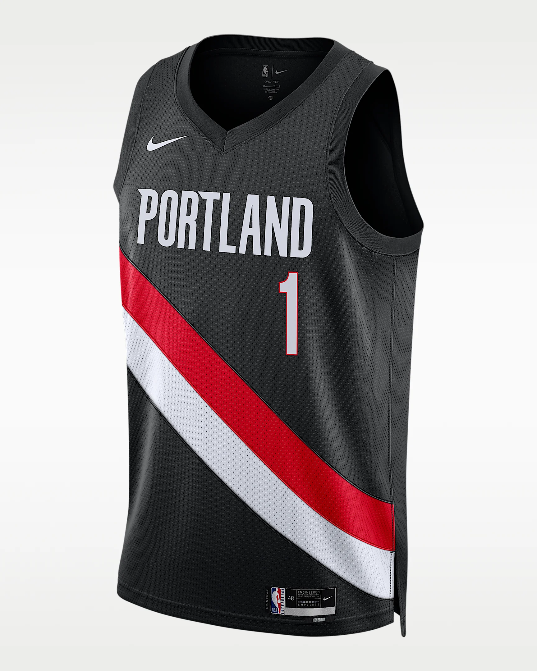 Ja Morant Portland Trail Blazers Icon Edition Men's Nike Dri-FIT NBA Swingman Jersey - 1