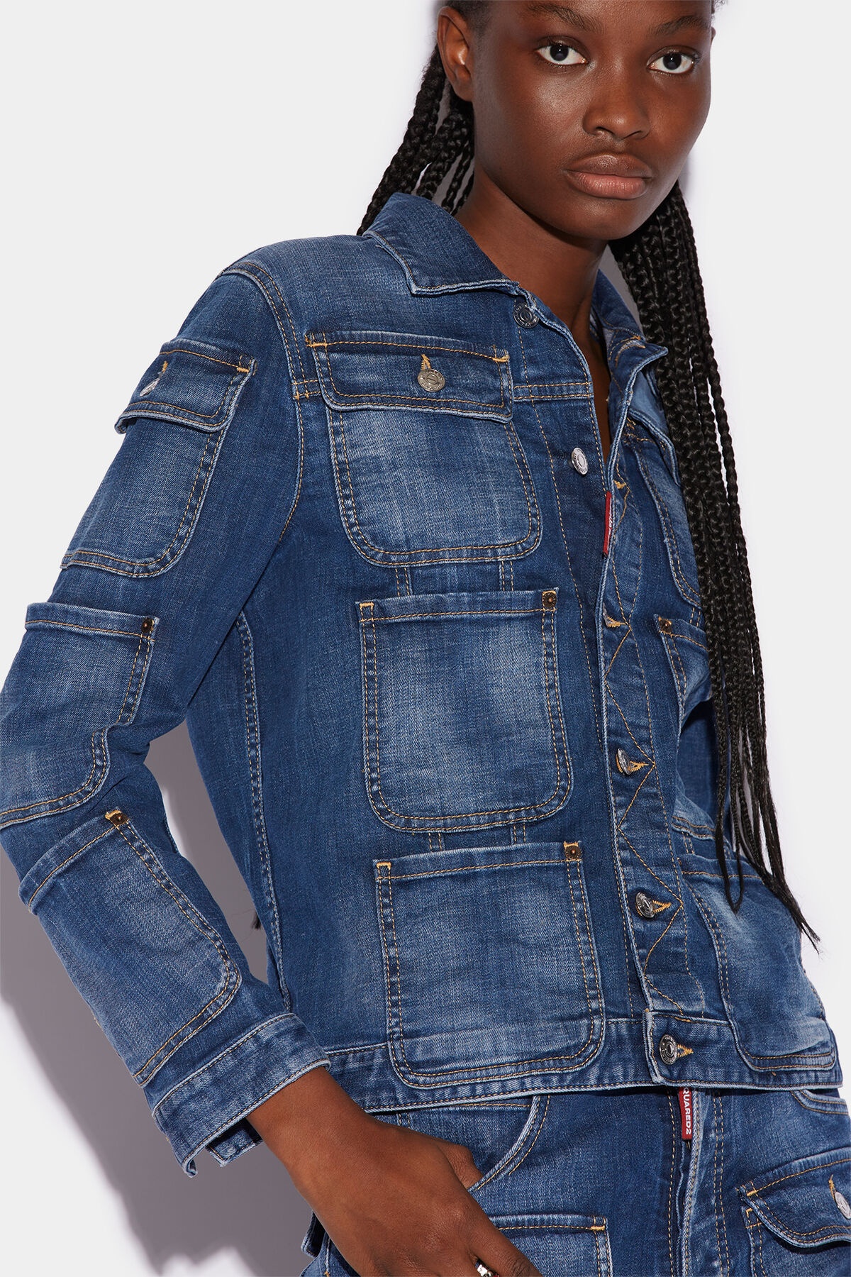 TACTICAL JEAN JACKET - 4