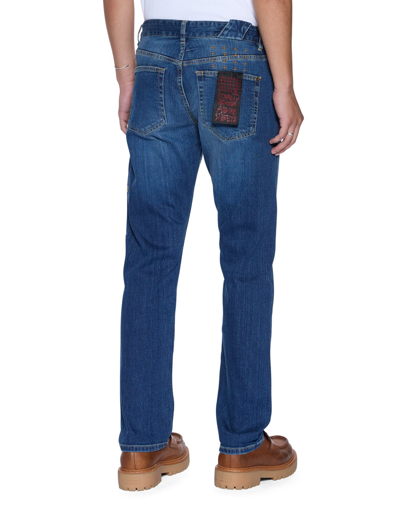 CHITCH SELVEDGE LA BLUE 6