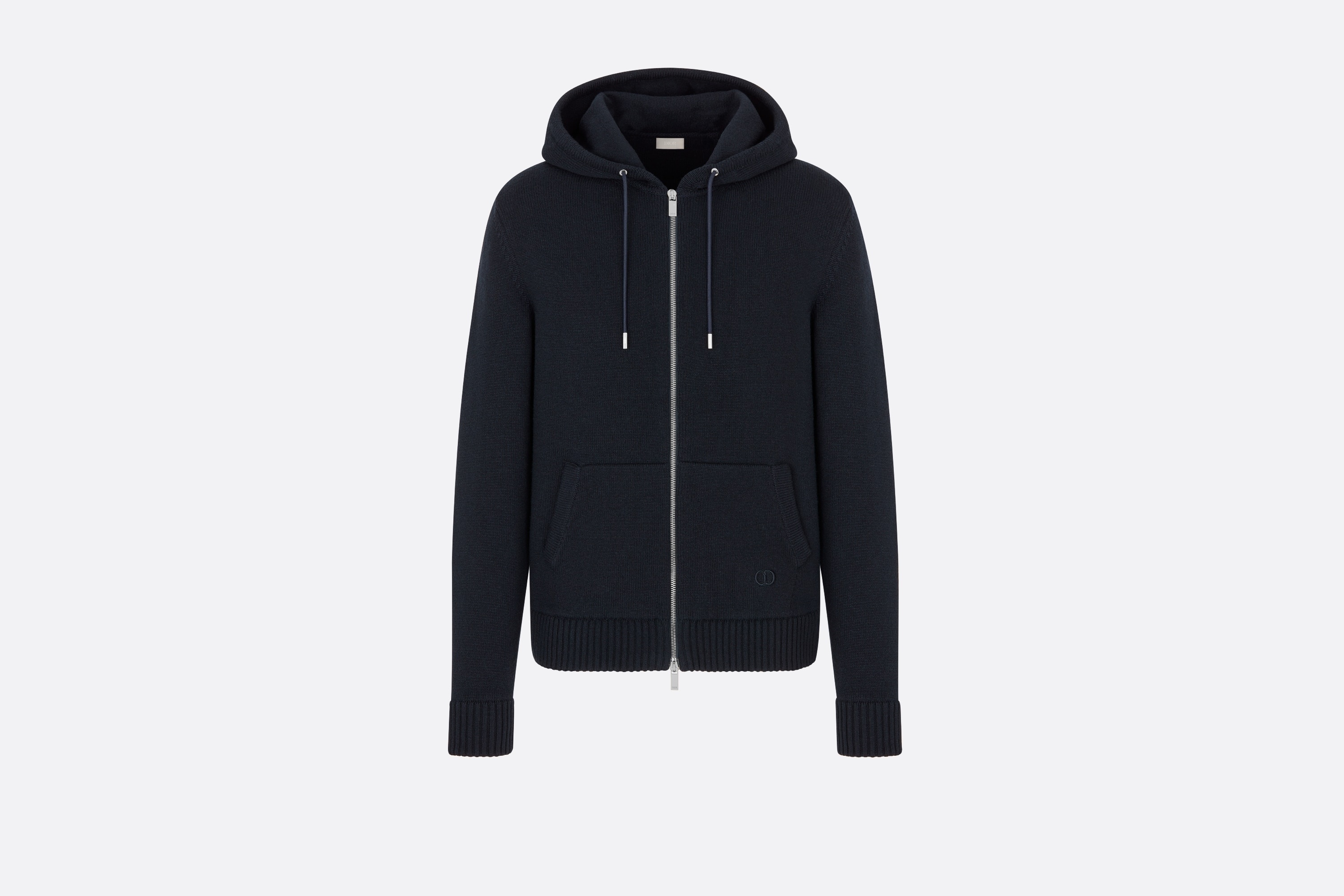 'CD Icon' Hooded Sweatshirt with Zip - 1