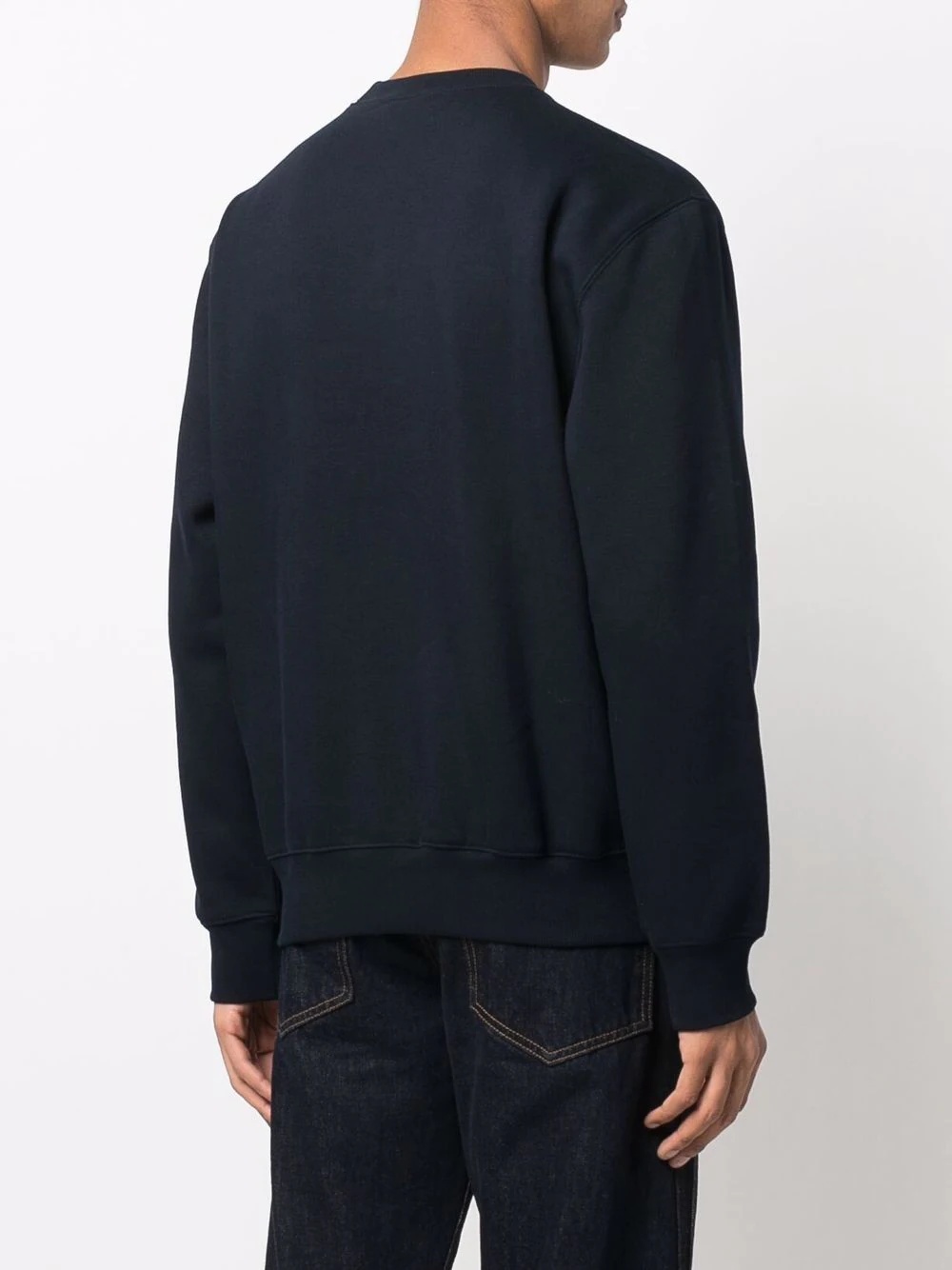 logo-embroidered sweatshirt - 4