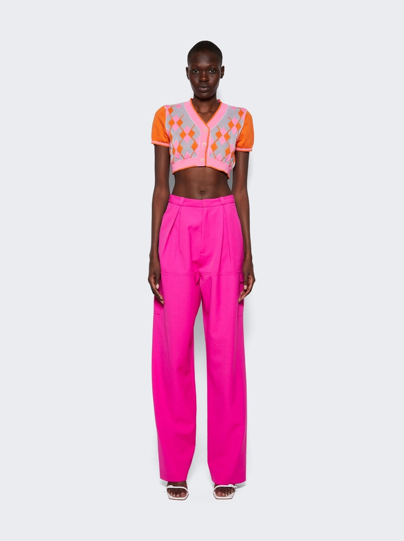 JACQUEMUS Le Cardigan Toledo Court Orange outlook