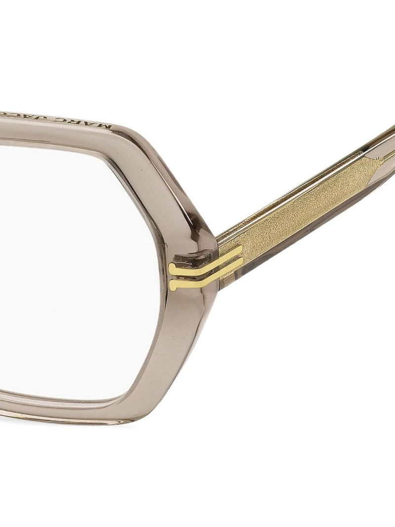 Marc Jacobs geometric-frame glasses outlook