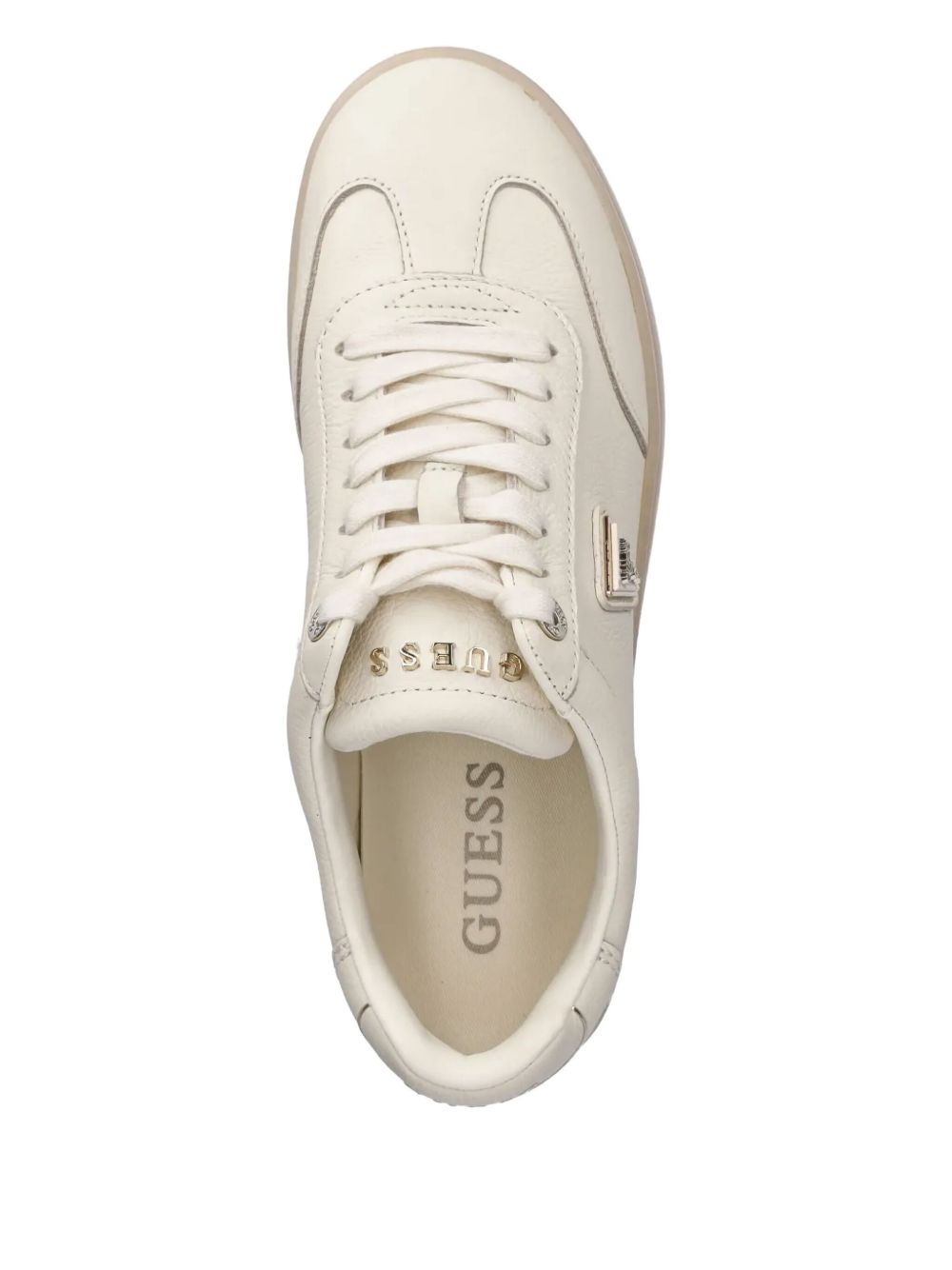 Jazlie logo-plaque low-top sneakers - 4