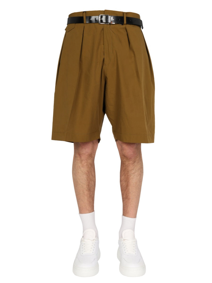 Paul Smith Men Cotton Bermuda Shorts - 1