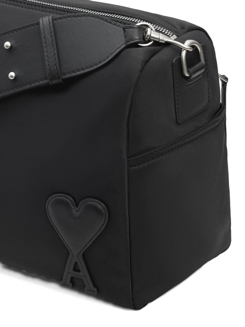 Ami Paris Women Marcel Large Nylon Shoulder Bag - 2