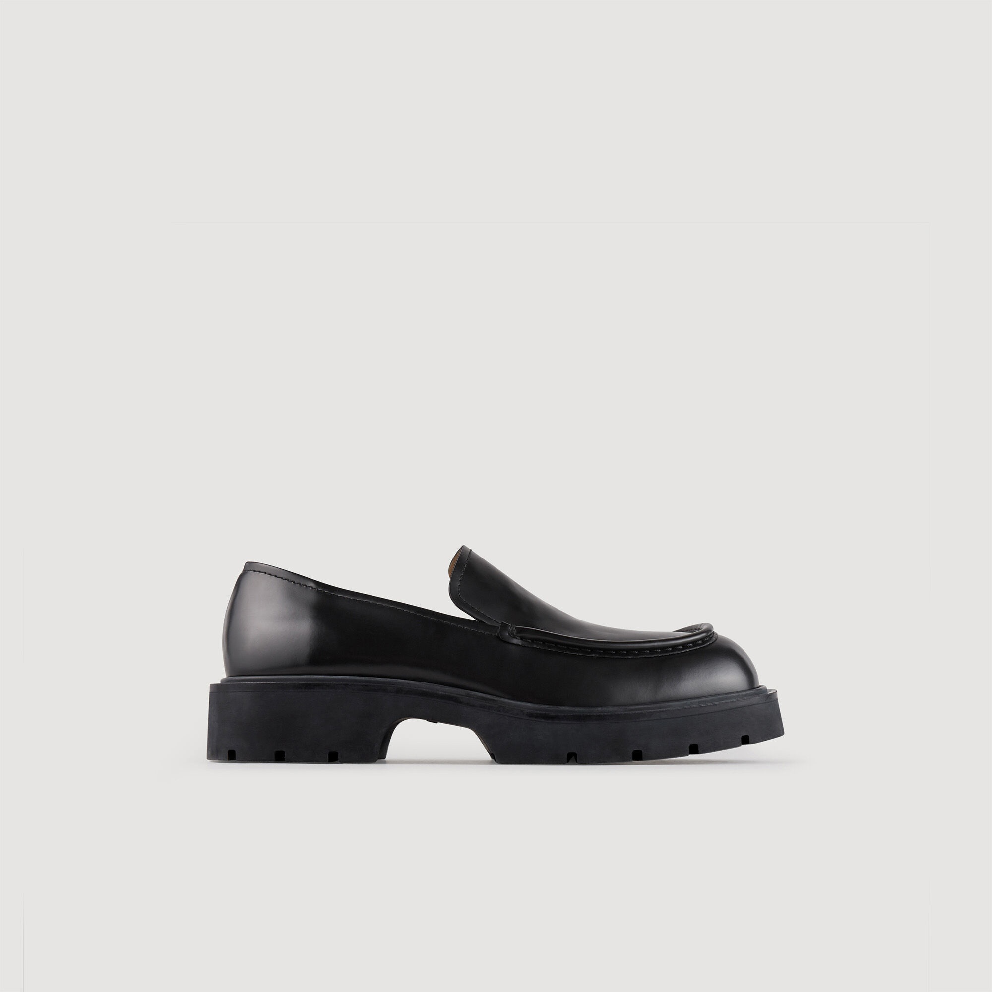 PATENT LEATHER LOAFERS - 1
