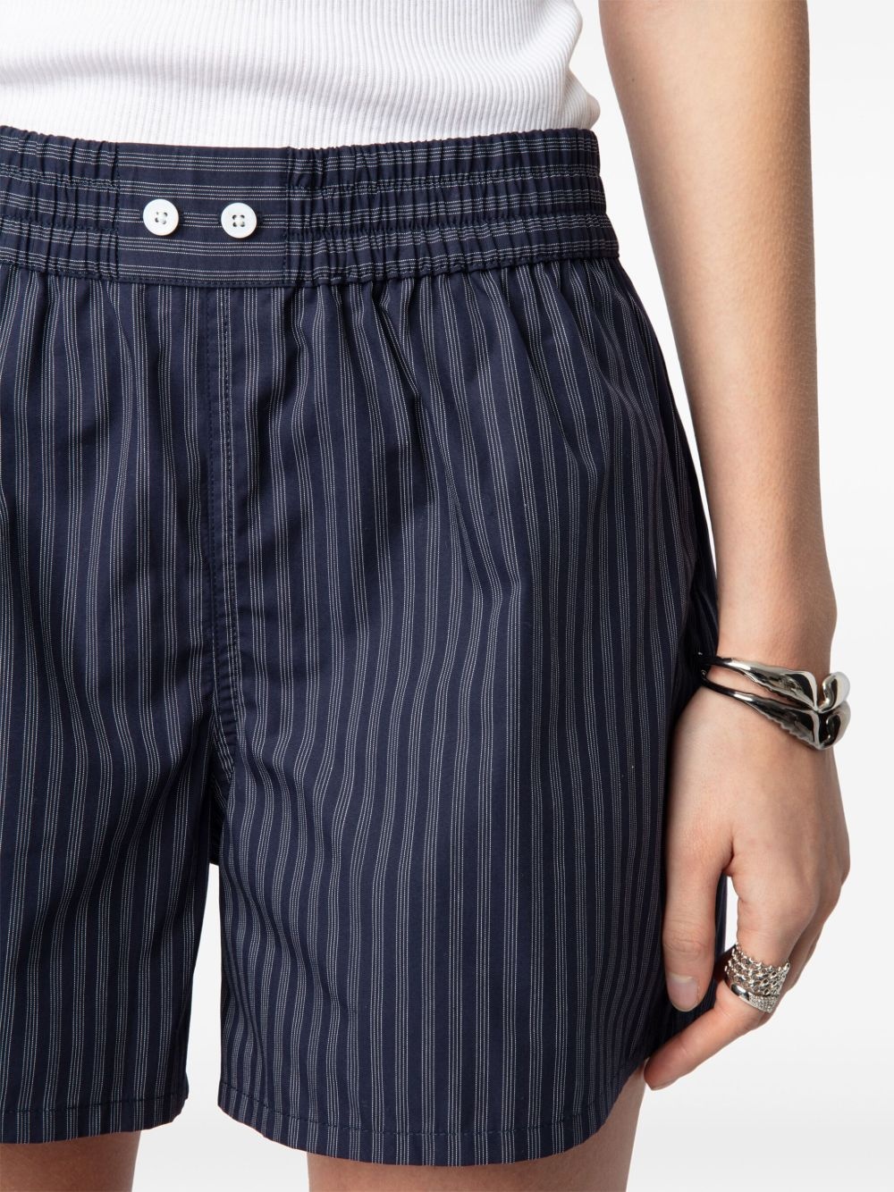 striped shorts - 6