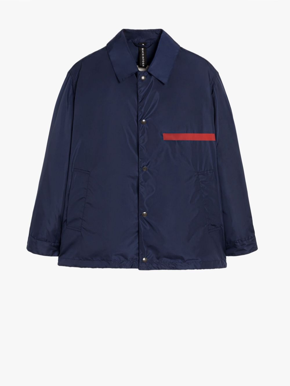 TAPE TEEMING NAVY NYLON COACH JACKET | GMM-216 - 1