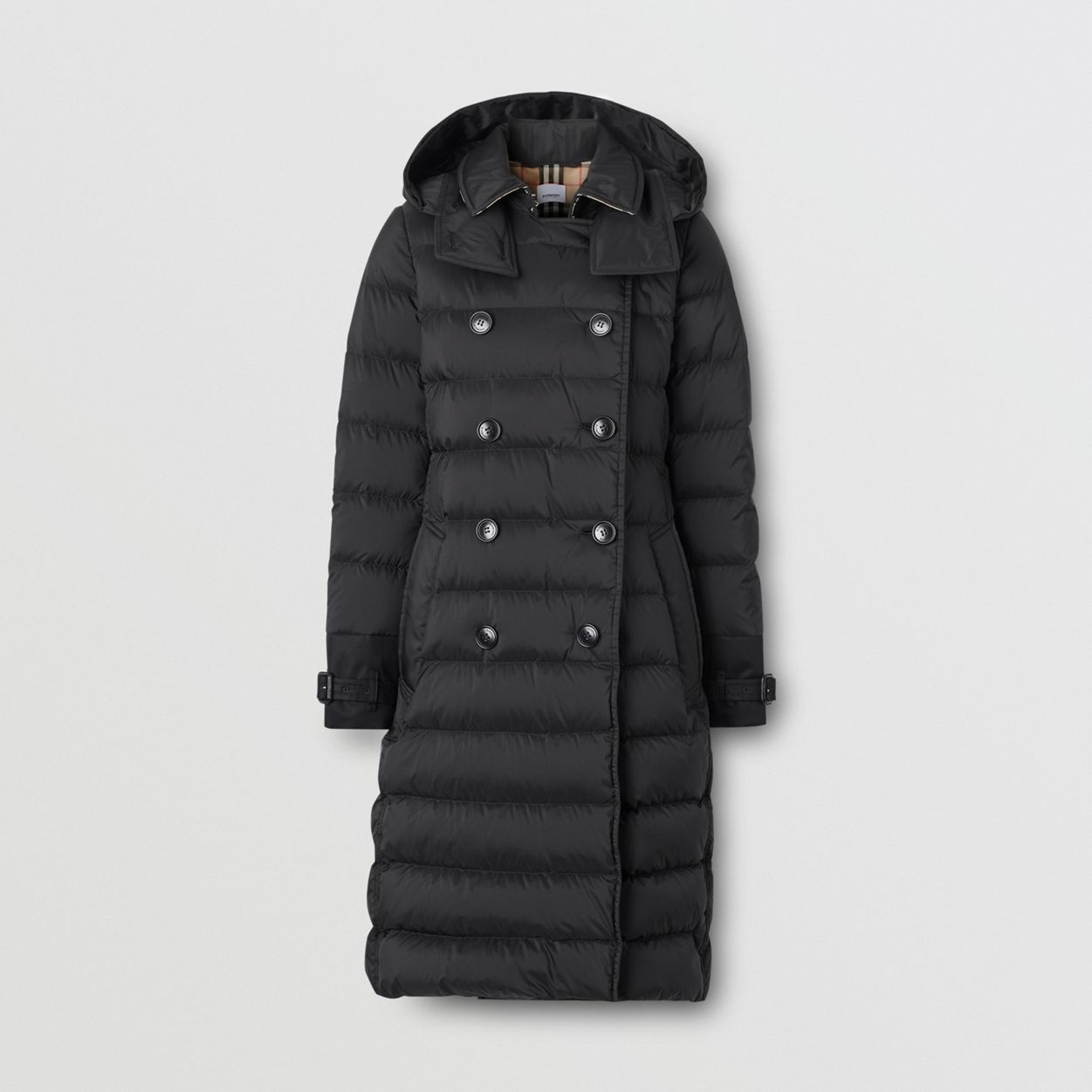 Detachable Hood Down-filled Coat - 1
