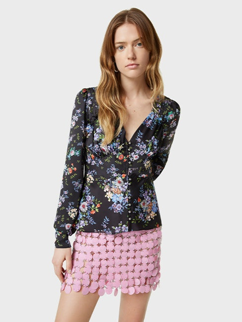 rabanne PINK SPARKLE SKIRT outlook