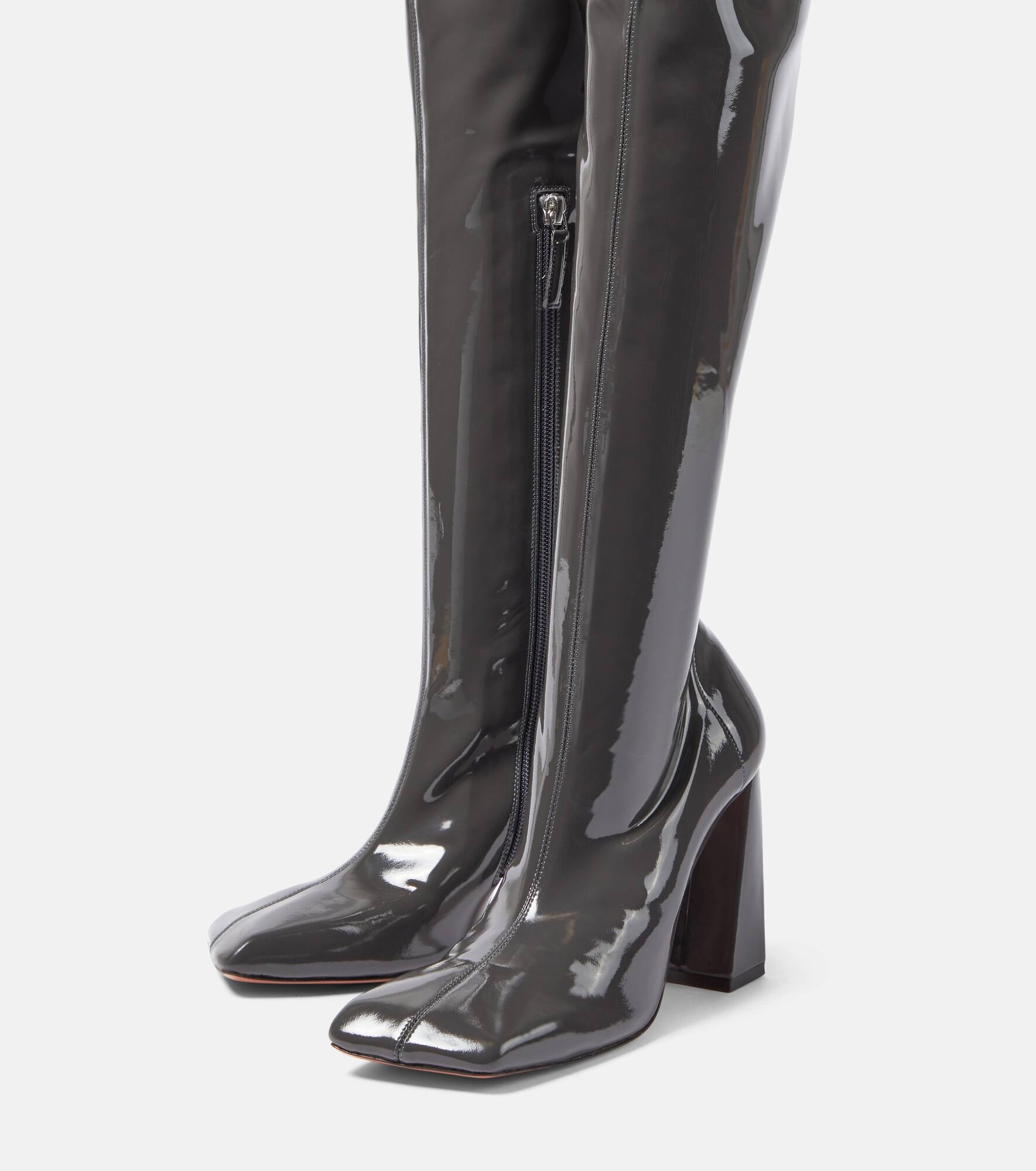 Marine Stretch 95 latex over-the-knee boots - 5