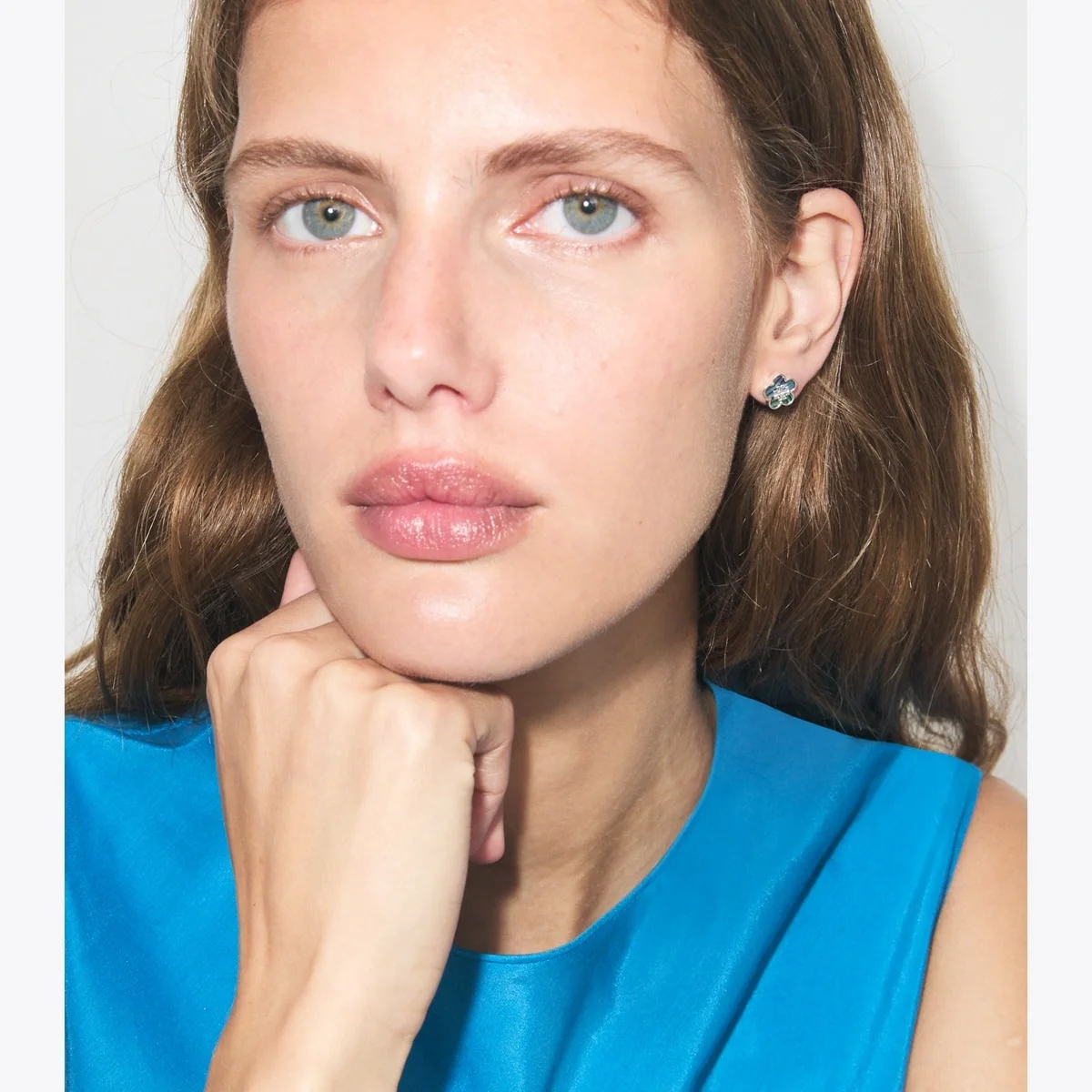 Forget Me Not Stud Earrings - 1