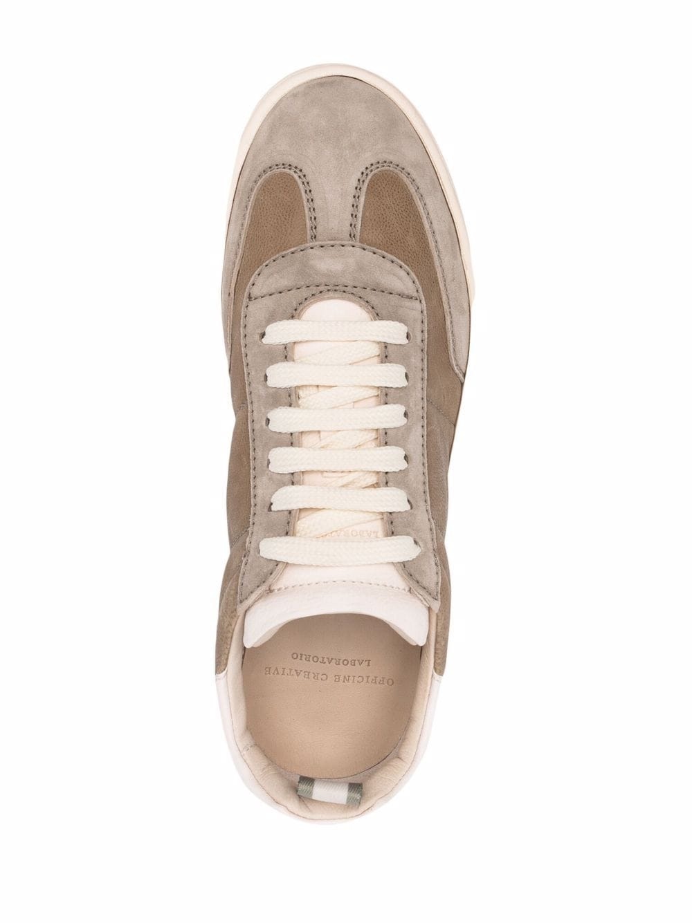 Kombined low-top sneakers - 4