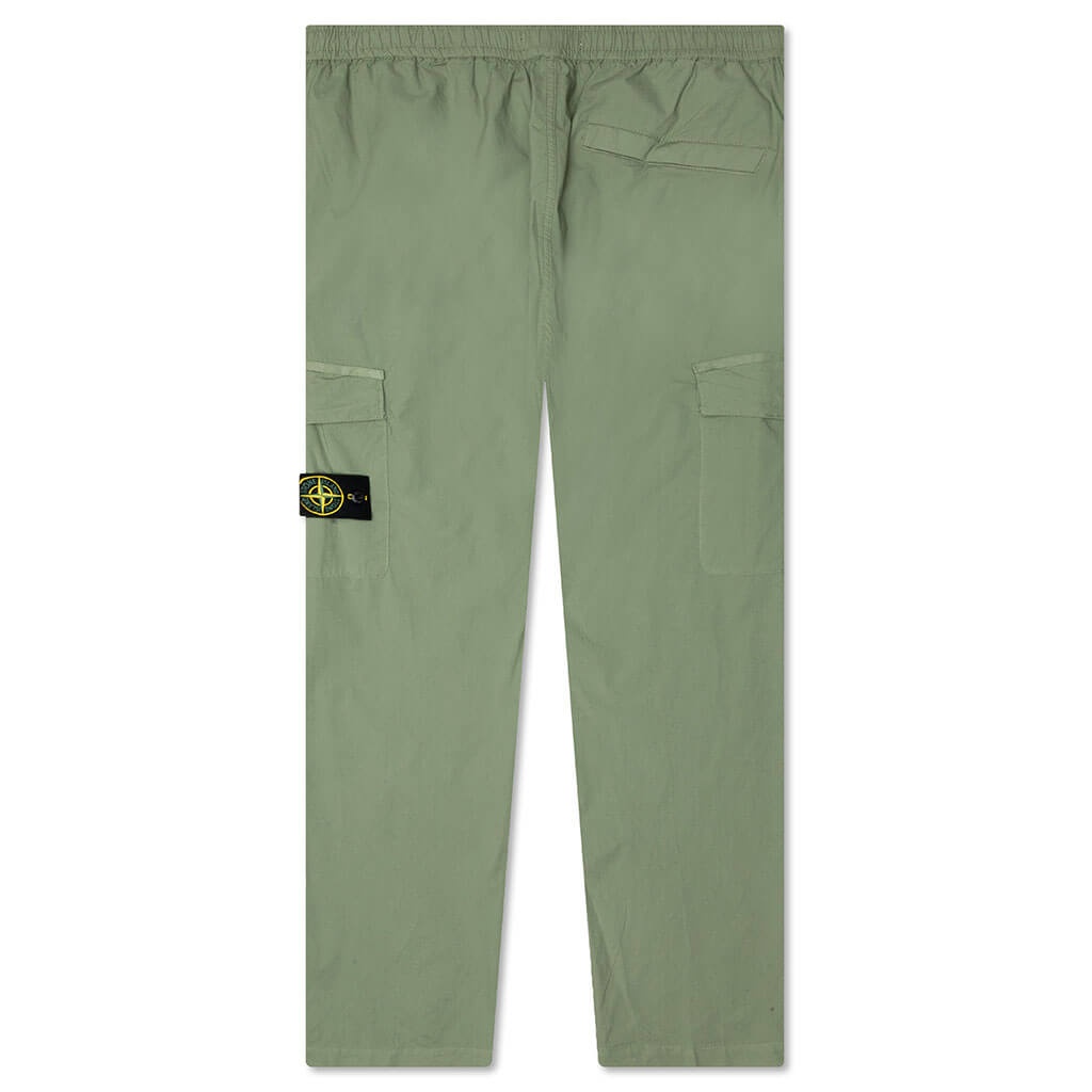 LIGHT CARGO PANTS - SAGE - 2