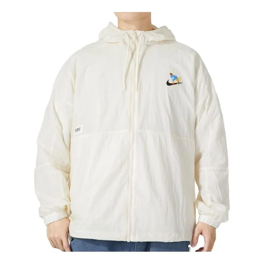 Nike Windbreaker Jacket 'White' FQ6999-110 - 1