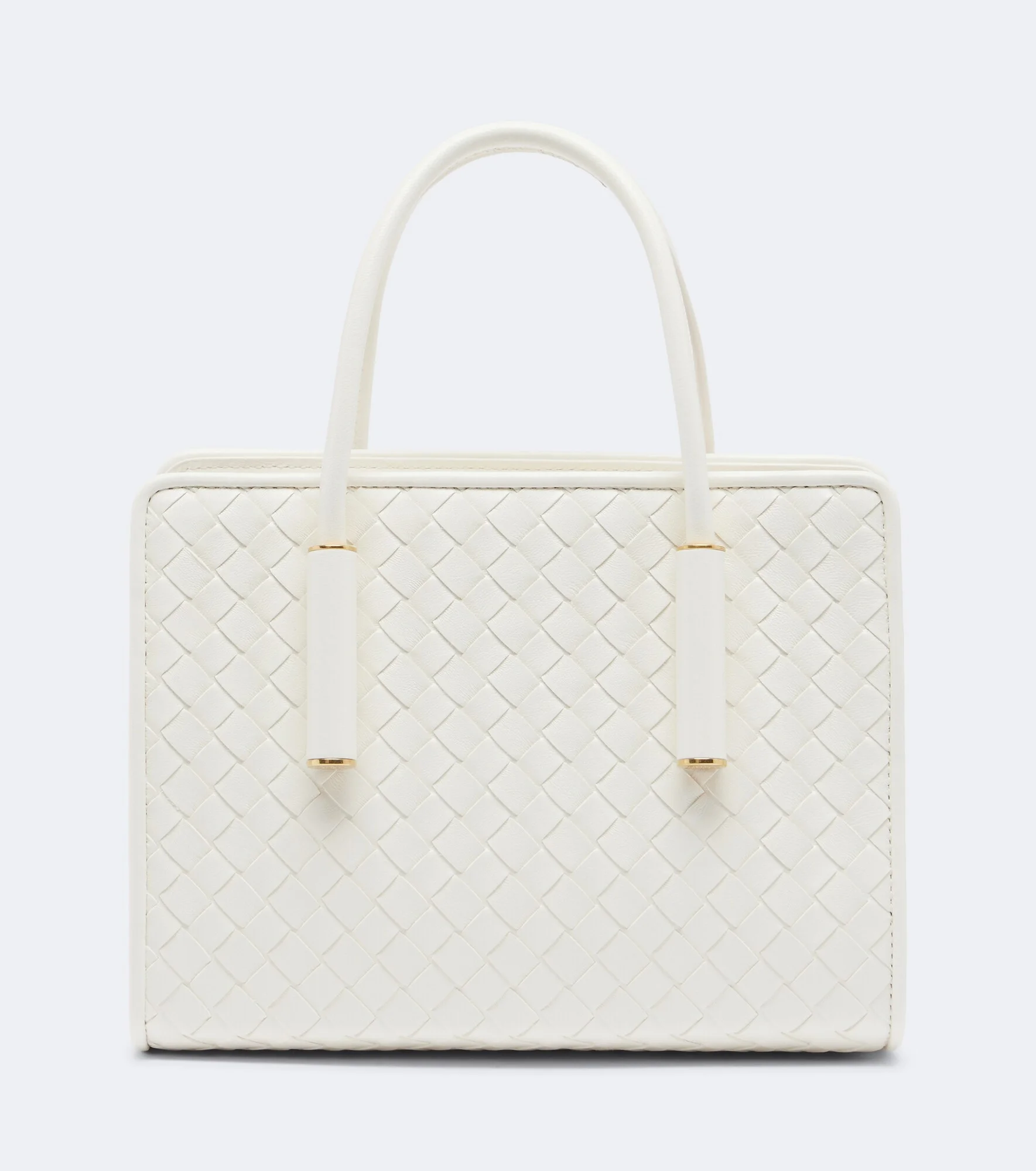 Barbara Small leather top-handle bag - 1