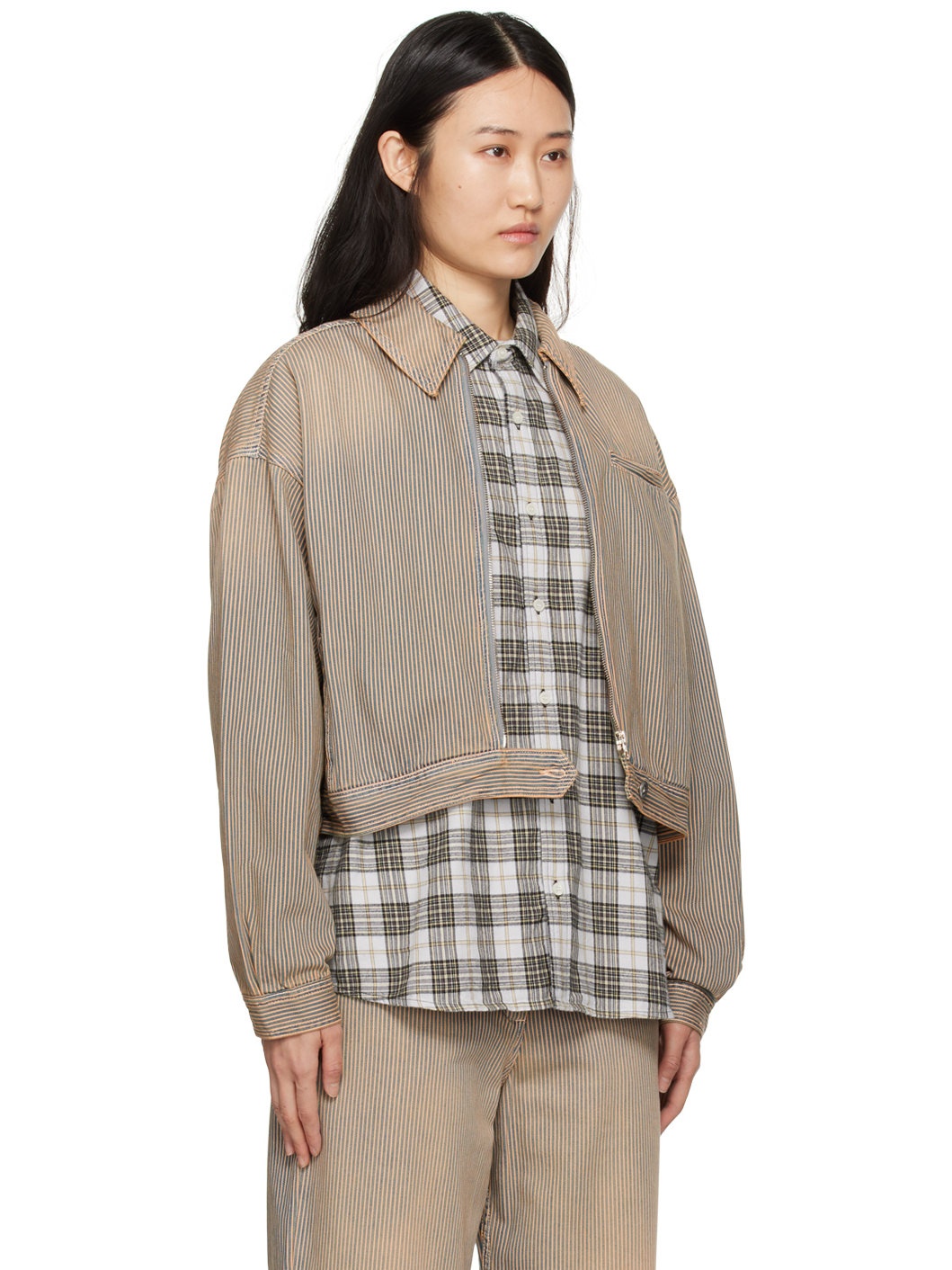 Brown Burnside Denim Jacket - 2
