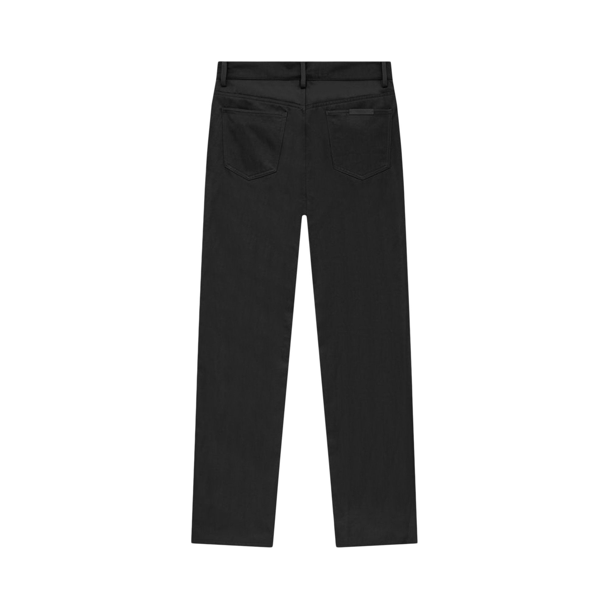 Fear of God Essentials Textured Nylon 5-Pocket Pant 'Black' - 2
