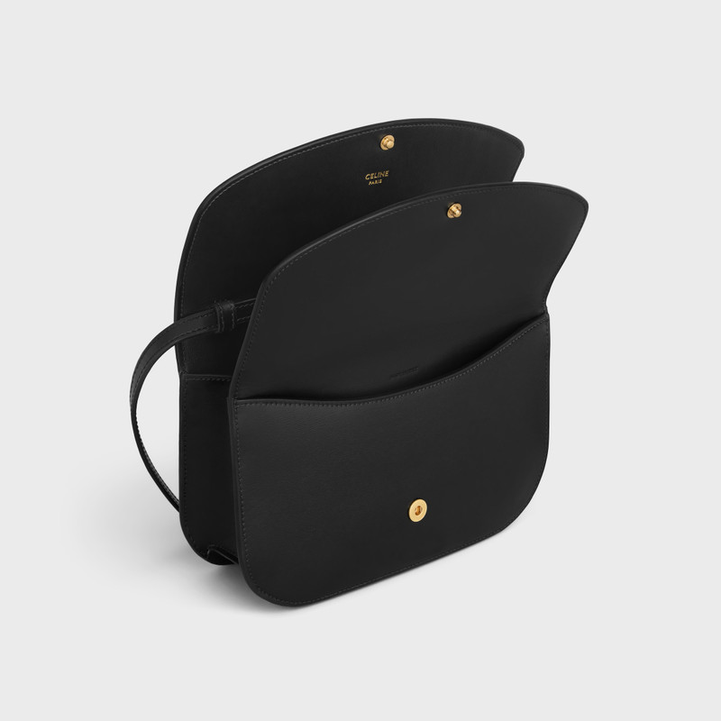 DUO WALLET ON STRAP IN Shiny calfskin 6