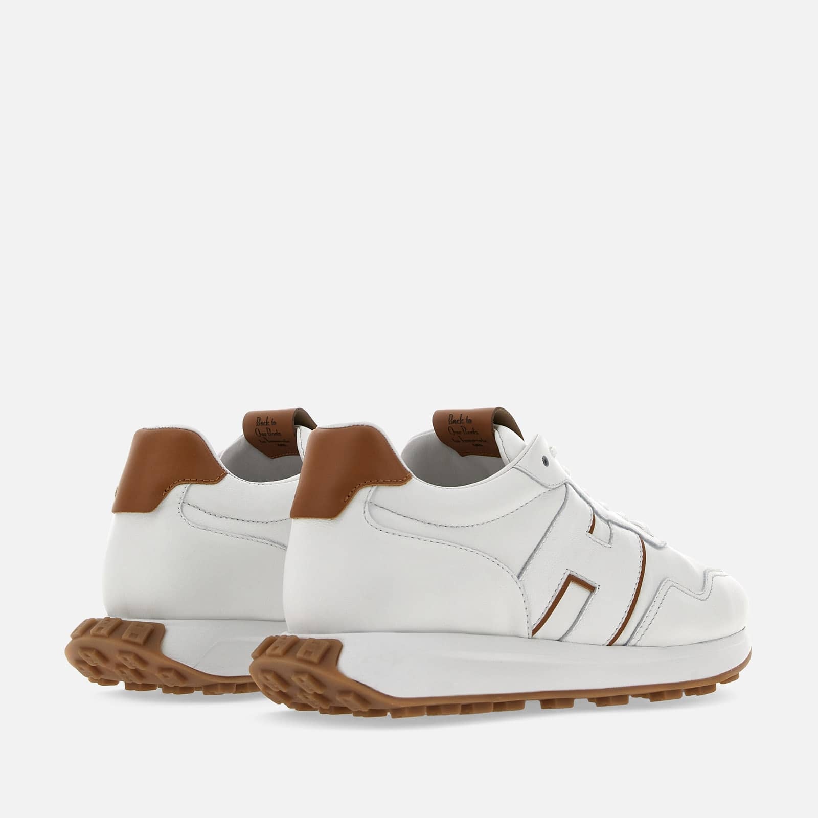スニーカー H669 Sneakers - Hogan - Leather - White Sneakers Hogan H601 WHITE, BROWN for Man
