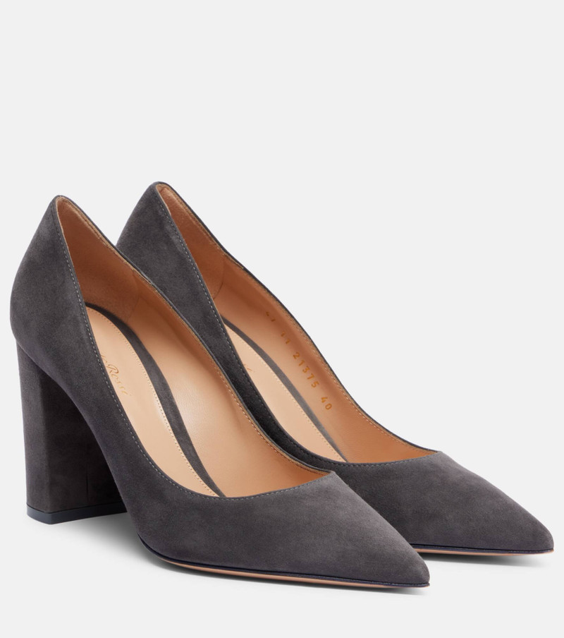 Piper 85 suede pumps 1