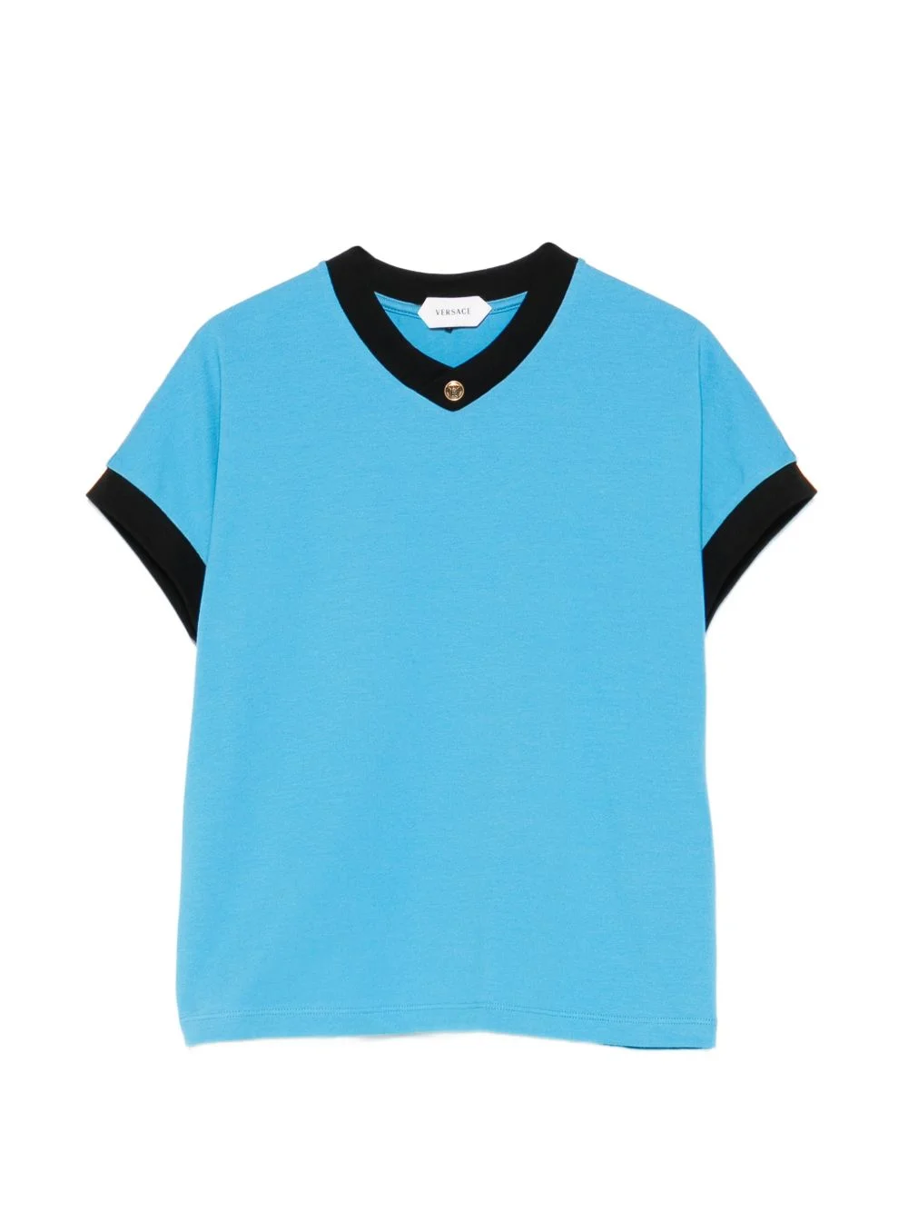 trim-detail T-shirt - 1