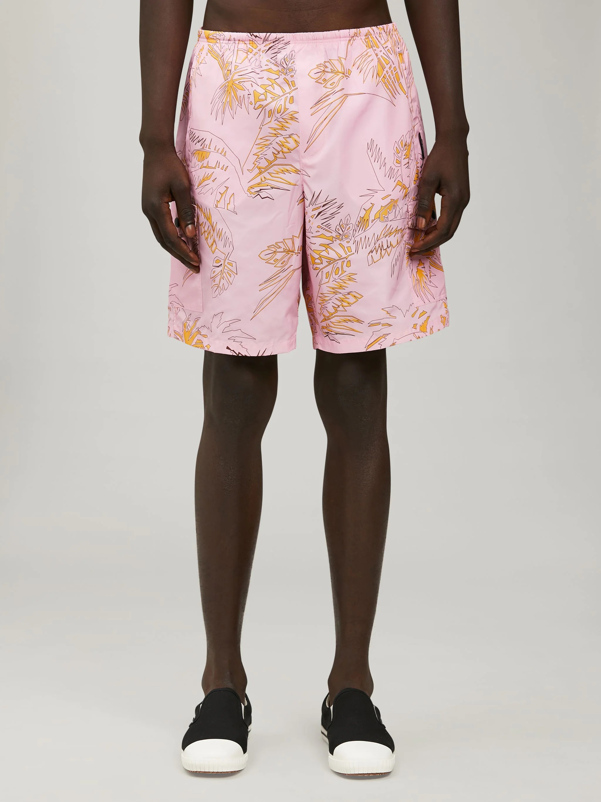 ABSTRACT PALMS SWIMSHORT - 3