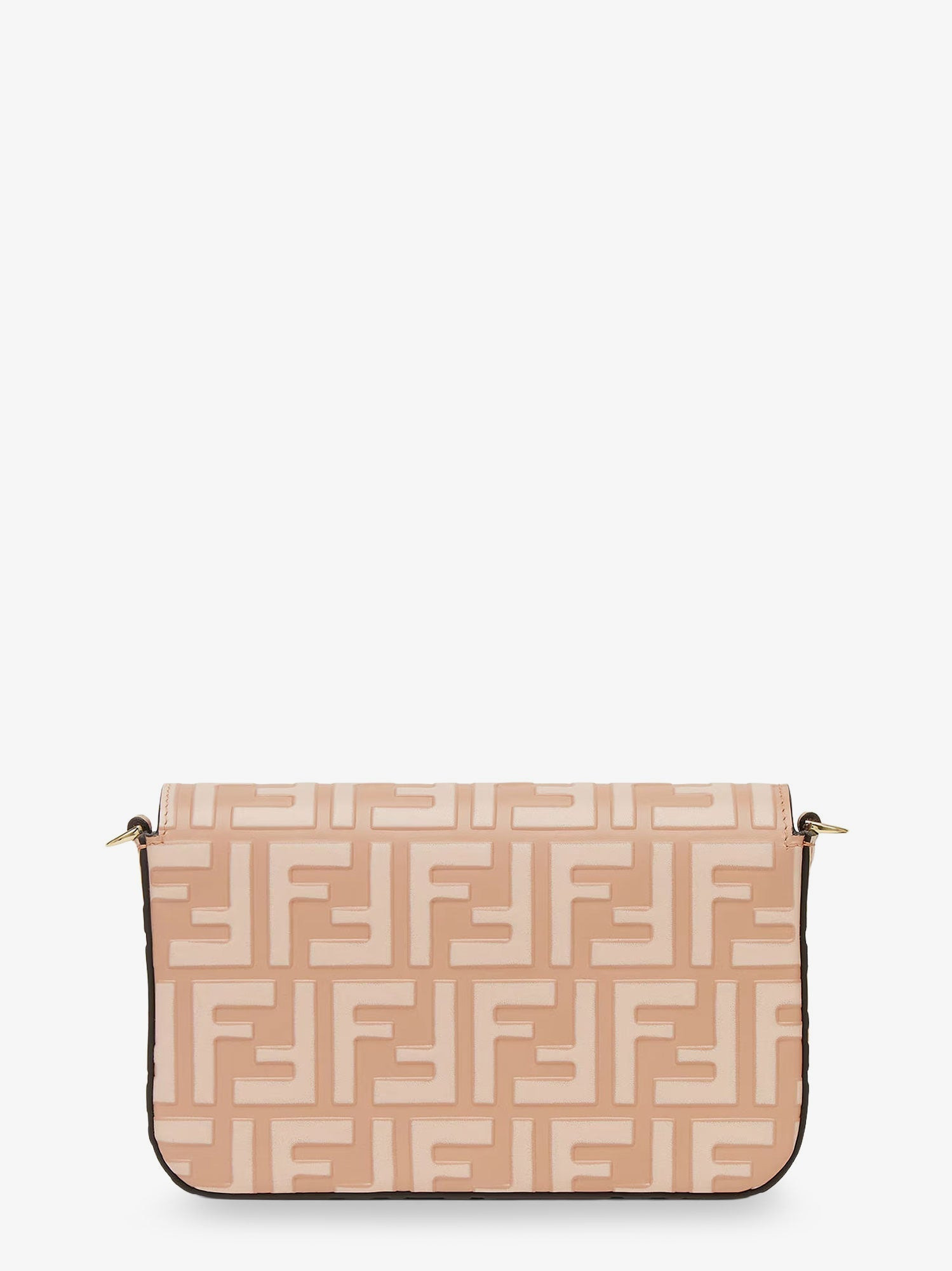 Fendi Women Wallet On Chain Ff Diamonds Leather Shoulder Bag - 2