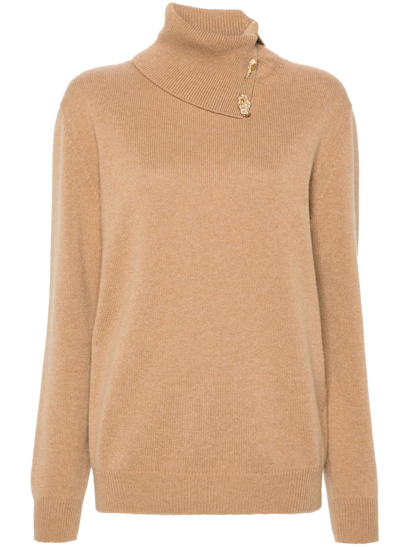 Fabula-buttons cashmere sweater 1