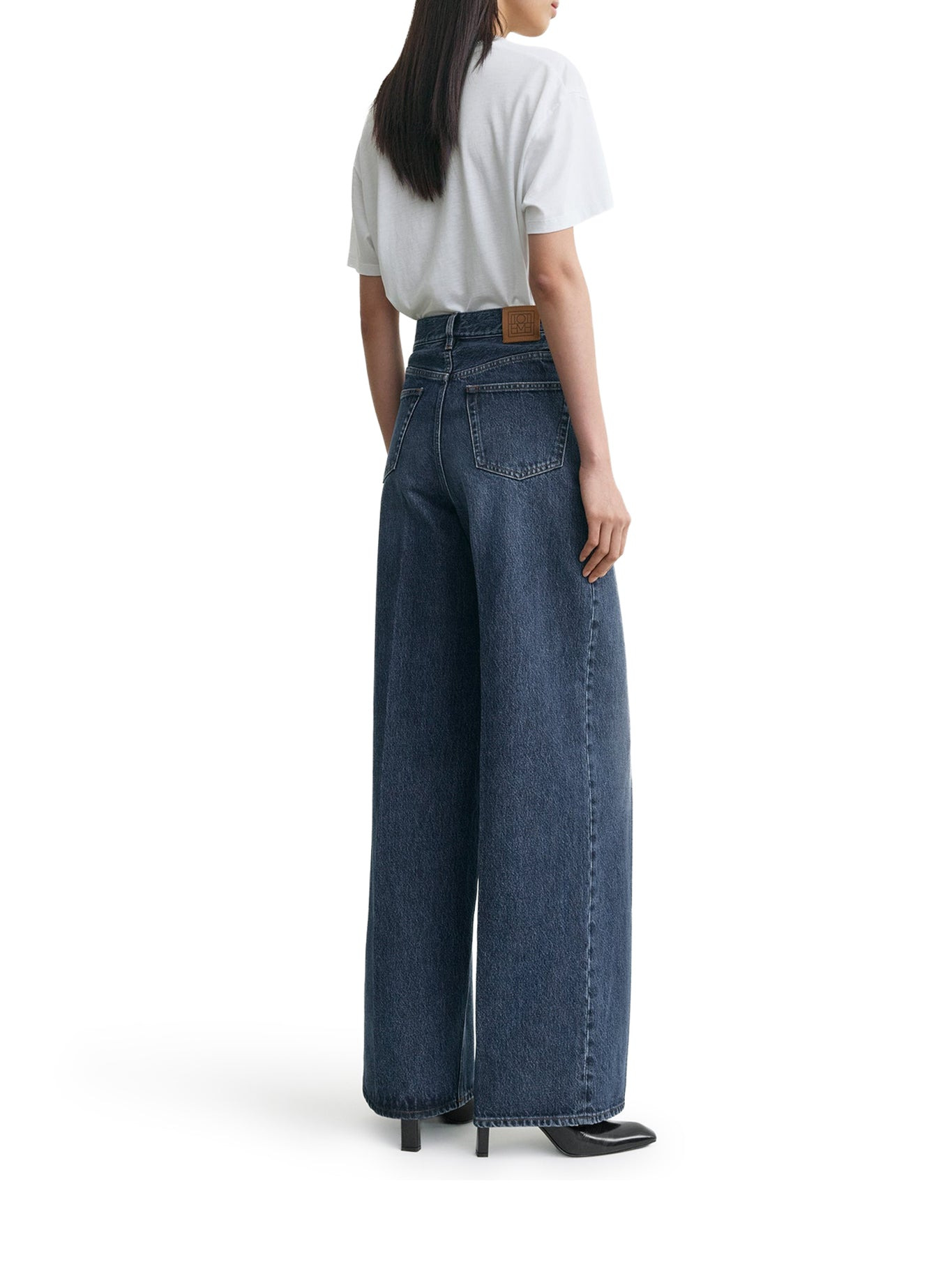WIDE LEG DENIM JEANS - 3