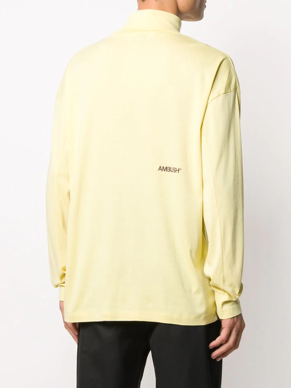 roll-neck long-sleeve T-shirt - 5