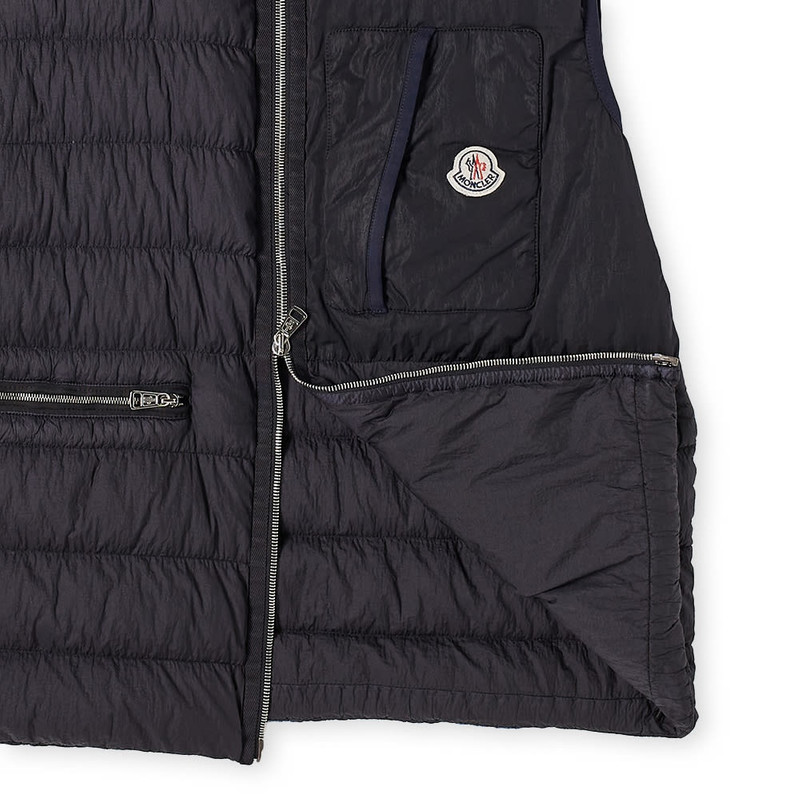 Moncler Moncler Capy Garment Dyed Gilet outlook