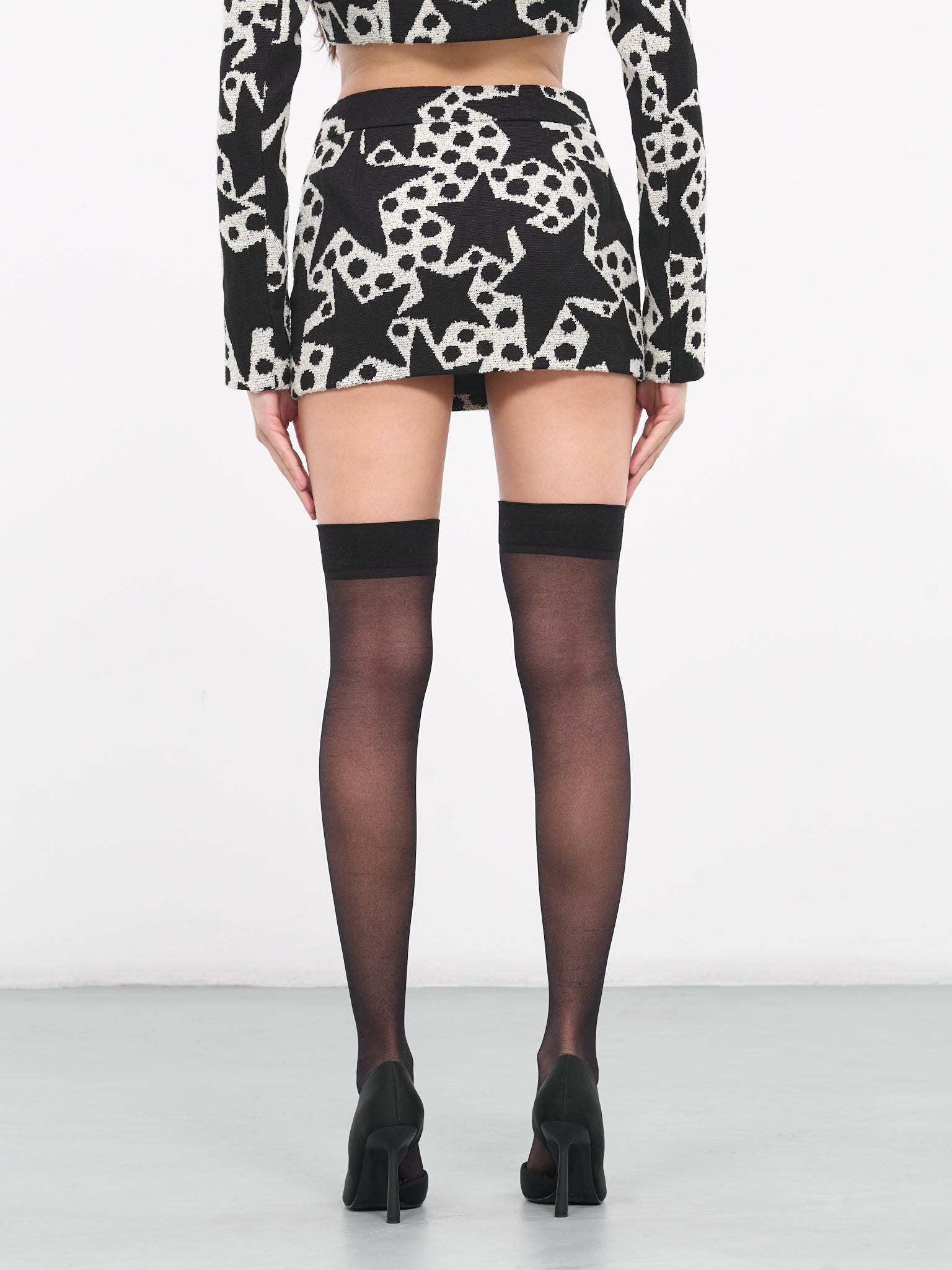 Crystal Medallion Mini Skirt - 3