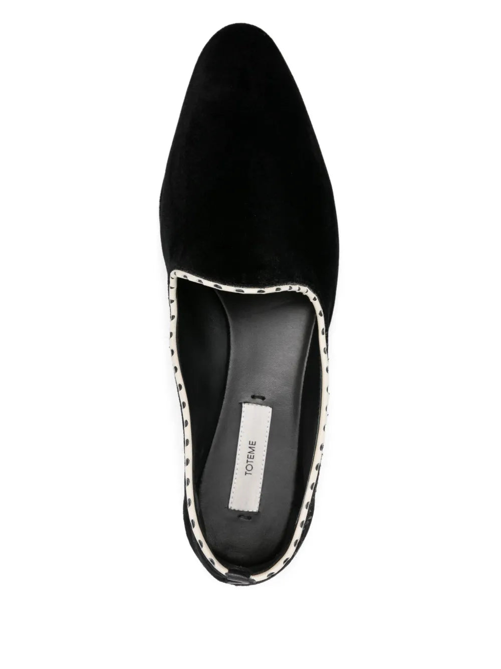 Toteme Women Velvet Ballerinas - 4
