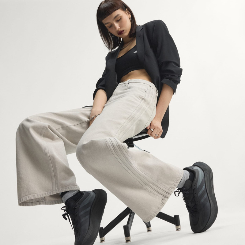 HIGH-RISE WIDE-LEG DENIM PANTS 5