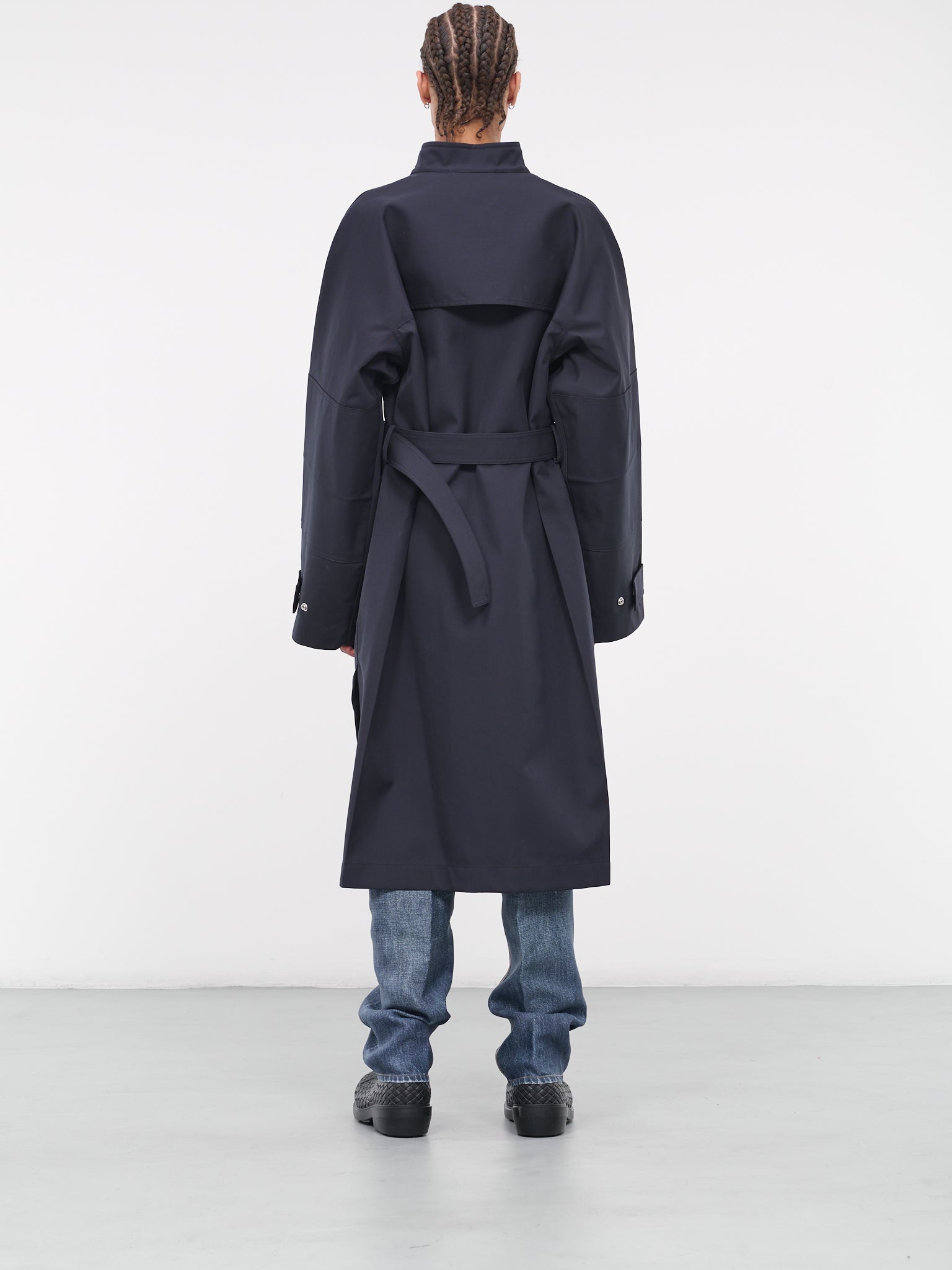 Bonded Wool-Cotton Coat - 3