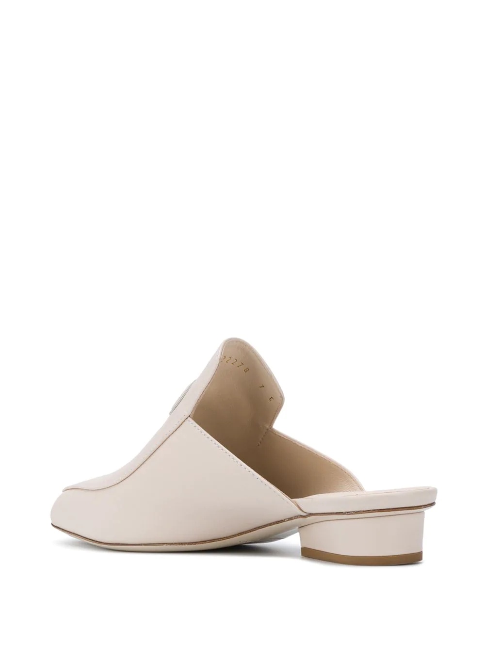 Gancini buckle mules - 3