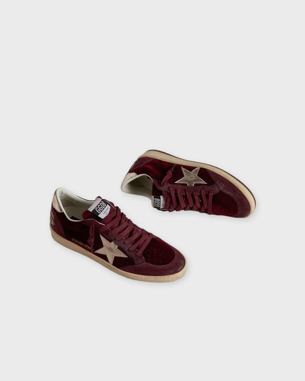Sneakers Ballstar Velver Suede Ruby - 3