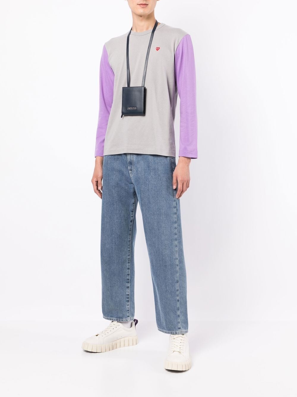 BI-COLOUR LONG-SLEEVE T-SHIRT - 5