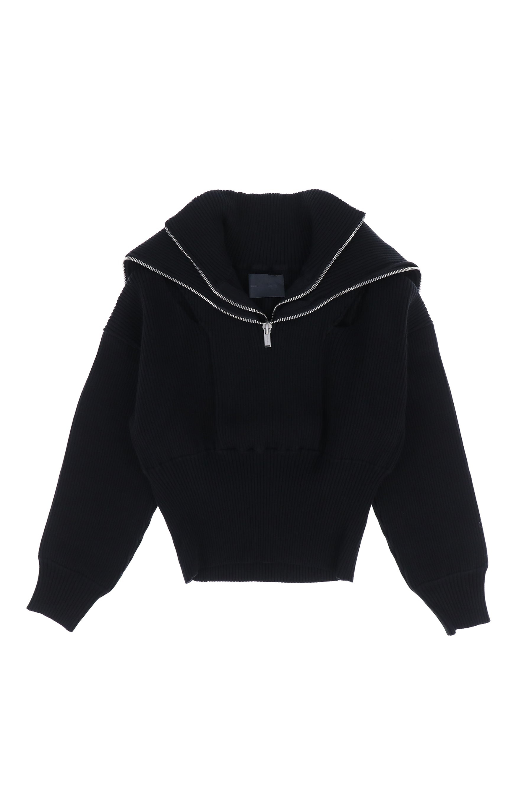 HELIOT EMIL クロップド セーター | ブラック | FARFETCH JP