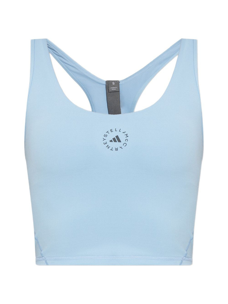 logo racerback tank top 1
