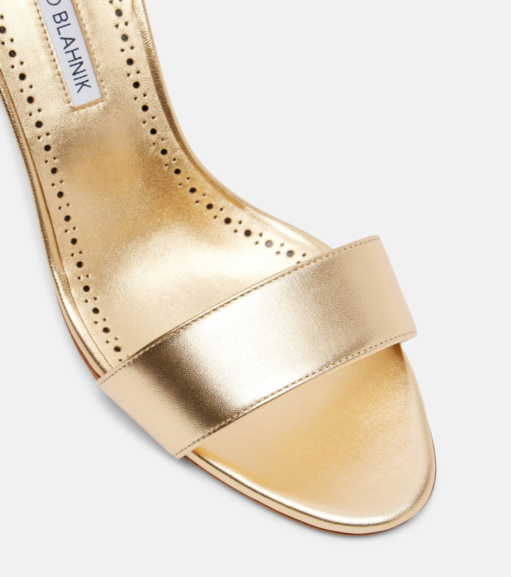 Nicusan 90 embellished leather sandals - 5