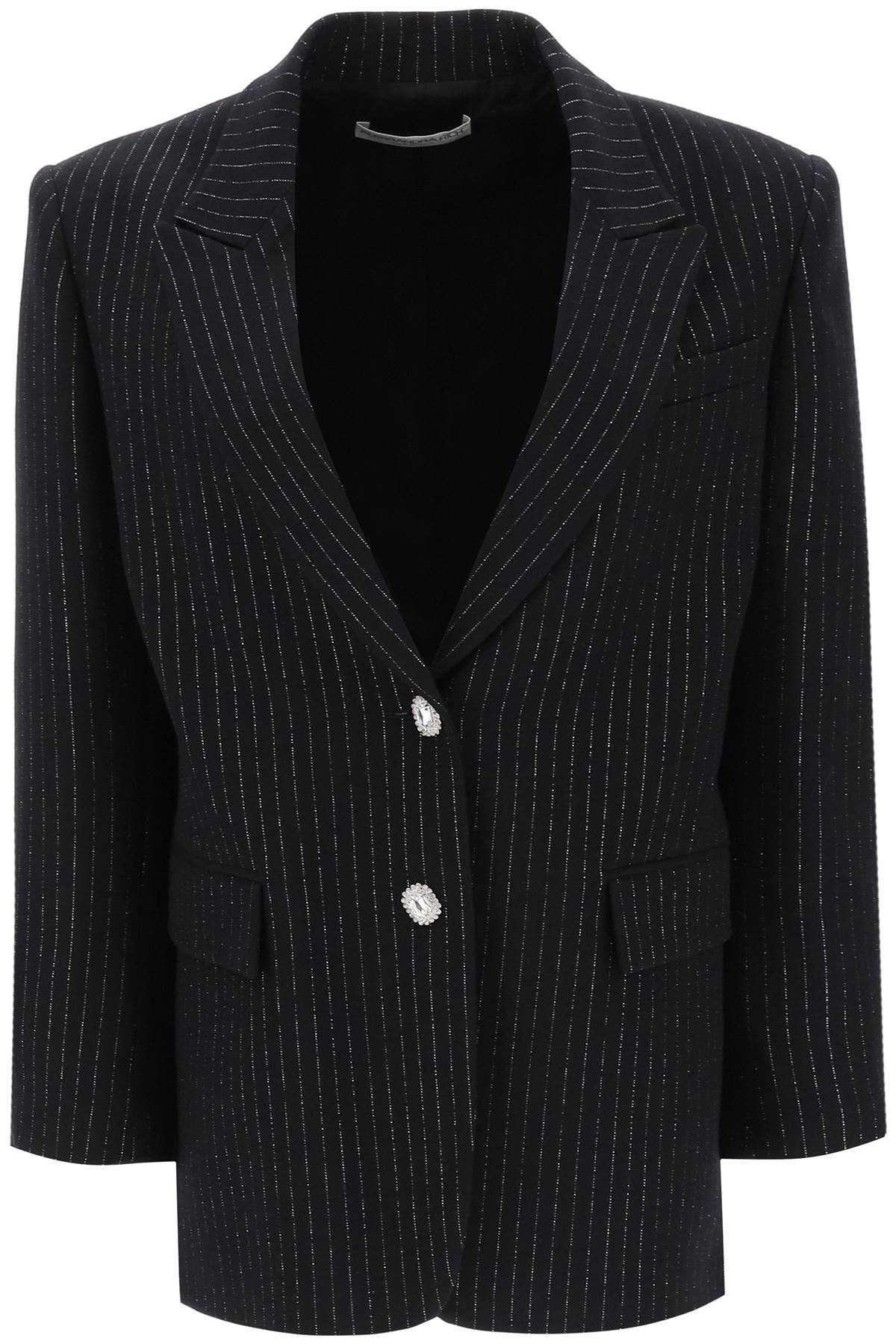 Lurex Pinstriped Jacket - 1