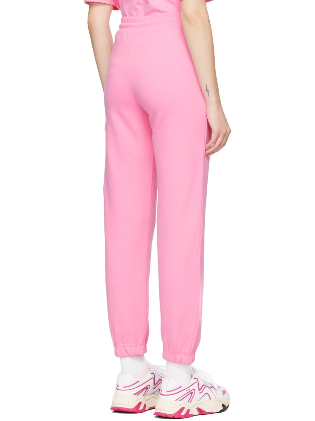 Pink Printed Lounge Pants - 3