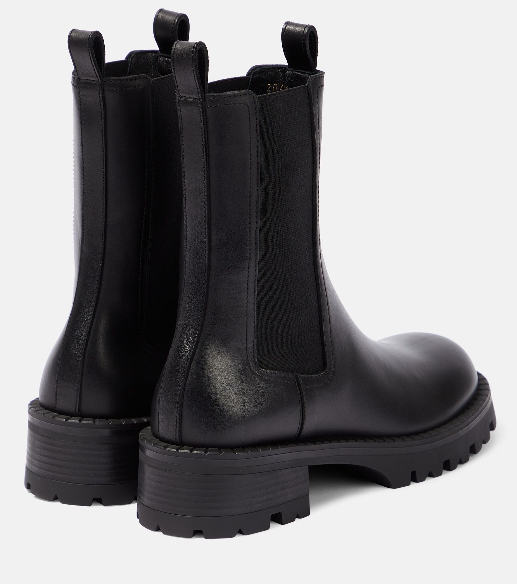 Medusa leather Chelsea boots - 3