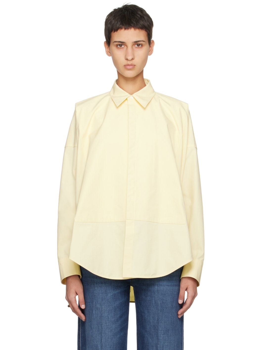 Yellow Compact Shirt - 1